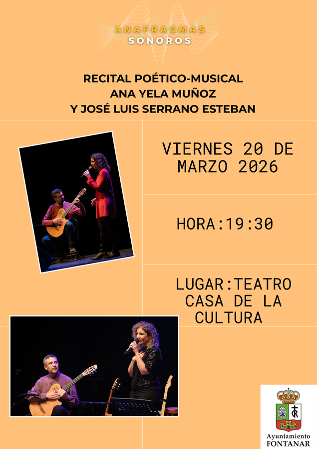 Recital de Ana Yela y José Luis Serrano en Fontanar